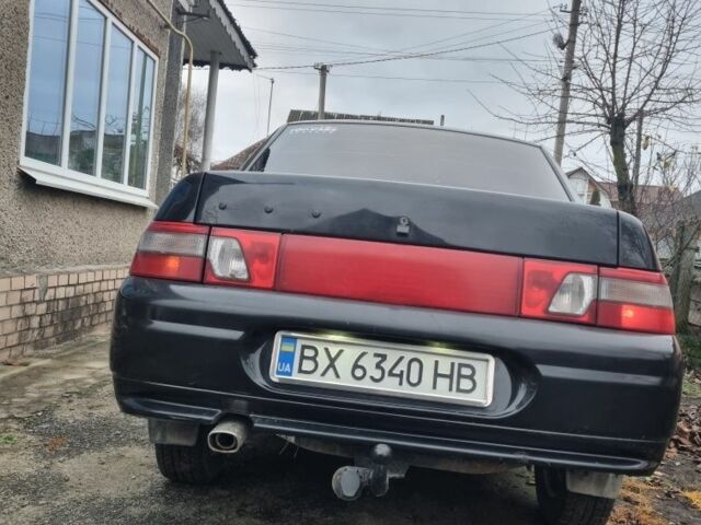 Черный ВАЗ 2110, объемом двигателя 1.6 л и пробегом 210 тыс. км за 1100 $, фото 6 на Automoto.ua