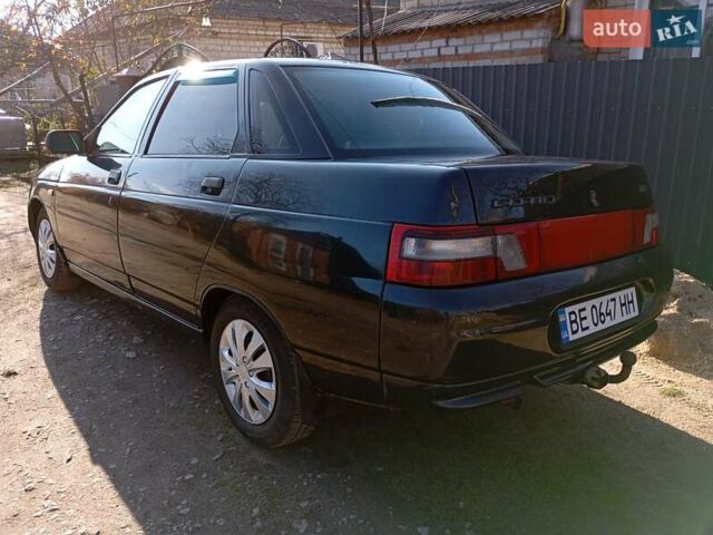 Черный ВАЗ 2110, объемом двигателя 1.6 л и пробегом 250 тыс. км за 1950 $, фото 4 на Automoto.ua