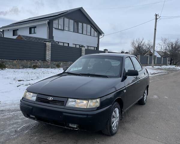 Чорний ВАЗ 2110, об'ємом двигуна 1.6 л та пробігом 220 тис. км за 2100 $, фото 14 на Automoto.ua