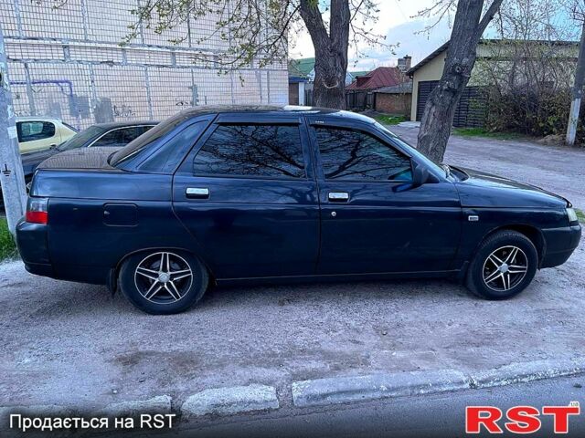 Черный ВАЗ 2110, объемом двигателя 1.6 л и пробегом 220 тыс. км за 1600 $, фото 1 на Automoto.ua