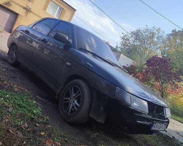 Черный ВАЗ 2110, объемом двигателя 1.62 л и пробегом 212 тыс. км за 2250 $, фото 1 на Automoto.ua