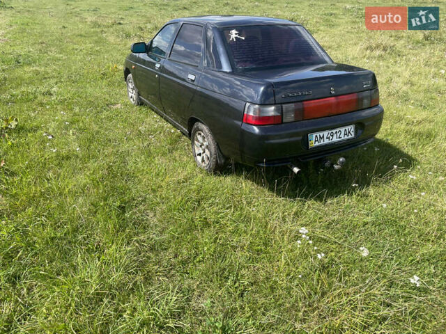 Чорний ВАЗ 2110, об'ємом двигуна 1.6 л та пробігом 260 тис. км за 2500 $, фото 19 на Automoto.ua