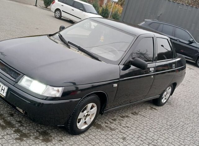 Чорний ВАЗ 2110, об'ємом двигуна 1.6 л та пробігом 150 тис. км за 1350 $, фото 1 на Automoto.ua