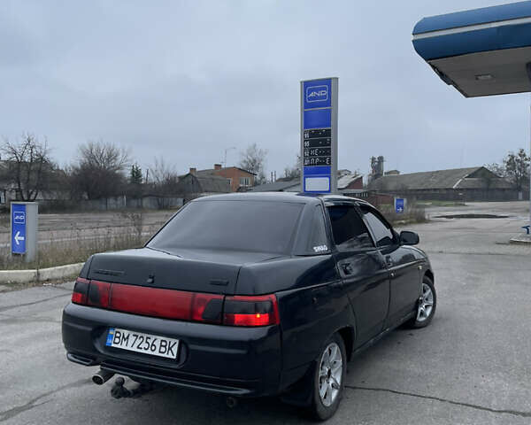 Чорний ВАЗ 2110, об'ємом двигуна 1.6 л та пробігом 173 тис. км за 1950 $, фото 3 на Automoto.ua
