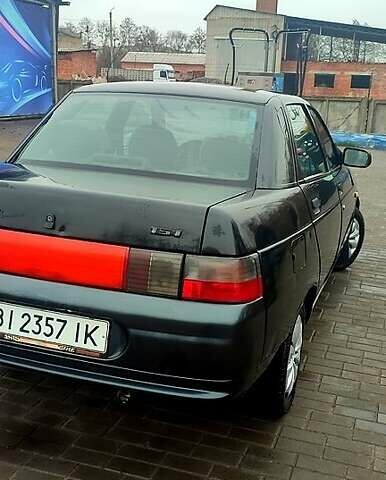 Чорний ВАЗ 2110, об'ємом двигуна 1.6 л та пробігом 300 тис. км за 1850 $, фото 1 на Automoto.ua