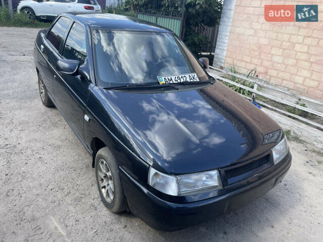 Чорний ВАЗ 2110, об'ємом двигуна 1.6 л та пробігом 260 тис. км за 2500 $, фото 3 на Automoto.ua