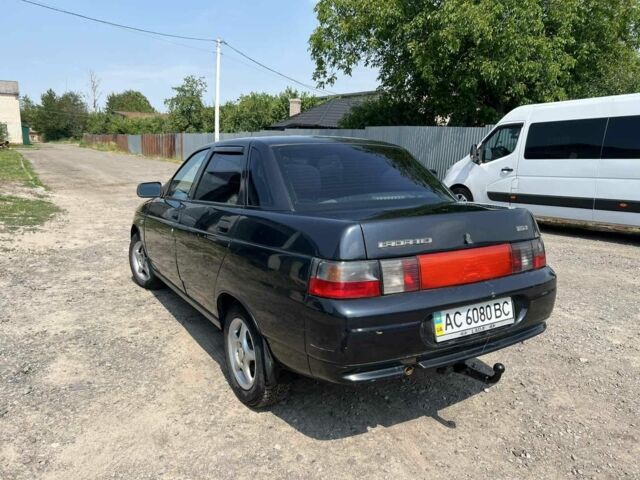 Черный ВАЗ 2110, объемом двигателя 0 л и пробегом 75 тыс. км за 1700 $, фото 4 на Automoto.ua