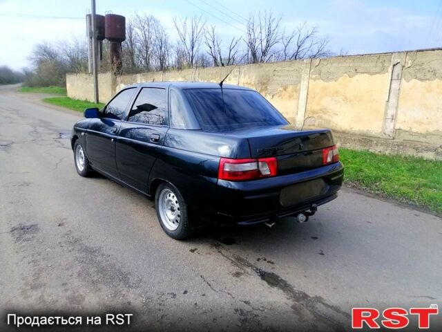 Черный ВАЗ 2110, объемом двигателя 16 л и пробегом 187 тыс. км за 2400 $, фото 2 на Automoto.ua