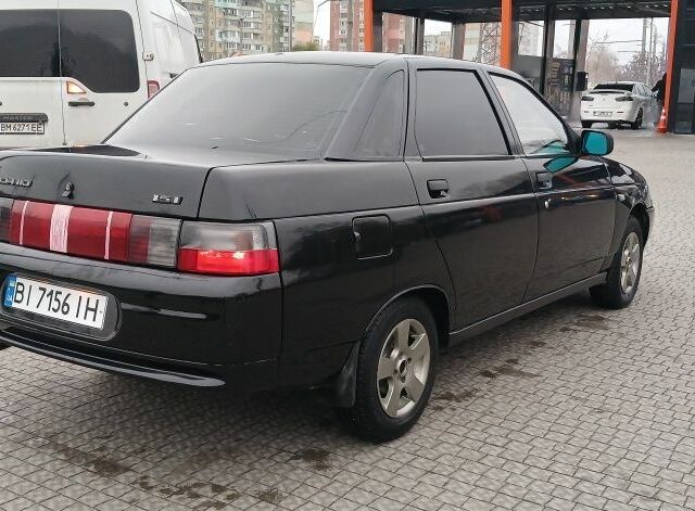 Чорний ВАЗ 2110, об'ємом двигуна 1.6 л та пробігом 150 тис. км за 1350 $, фото 8 на Automoto.ua