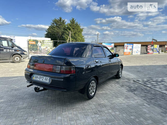 Чорний ВАЗ 2110, об'ємом двигуна 1.6 л та пробігом 240 тис. км за 2450 $, фото 5 на Automoto.ua