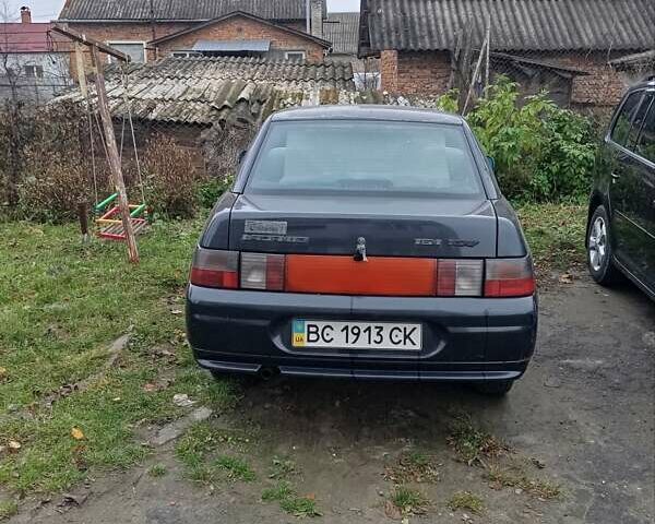 Черный ВАЗ 2110, объемом двигателя 1.6 л и пробегом 220 тыс. км за 1600 $, фото 15 на Automoto.ua