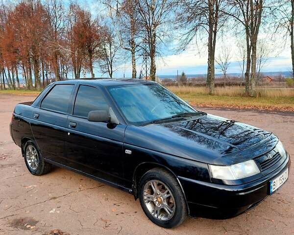 Черный ВАЗ 2110, объемом двигателя 1.6 л и пробегом 200 тыс. км за 2500 $, фото 12 на Automoto.ua