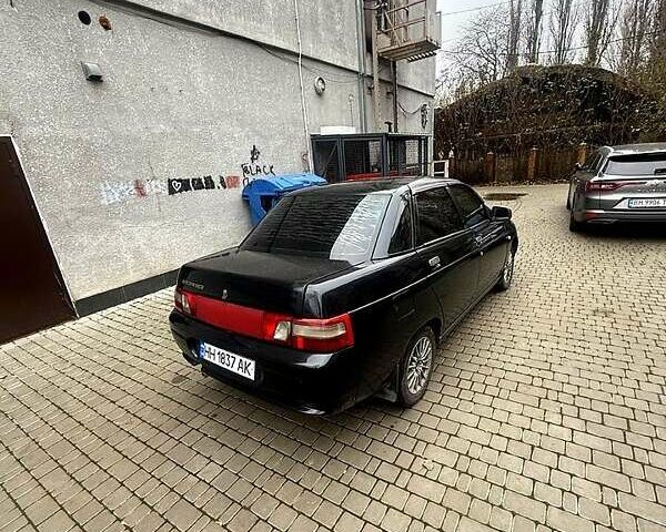 Черный ВАЗ 2110, объемом двигателя 1.6 л и пробегом 90 тыс. км за 2200 $, фото 3 на Automoto.ua