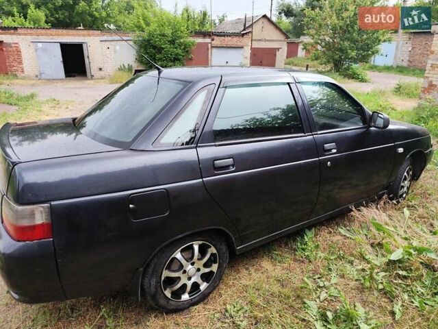 Черный ВАЗ 2110, объемом двигателя 1.6 л и пробегом 143 тыс. км за 1800 $, фото 5 на Automoto.ua