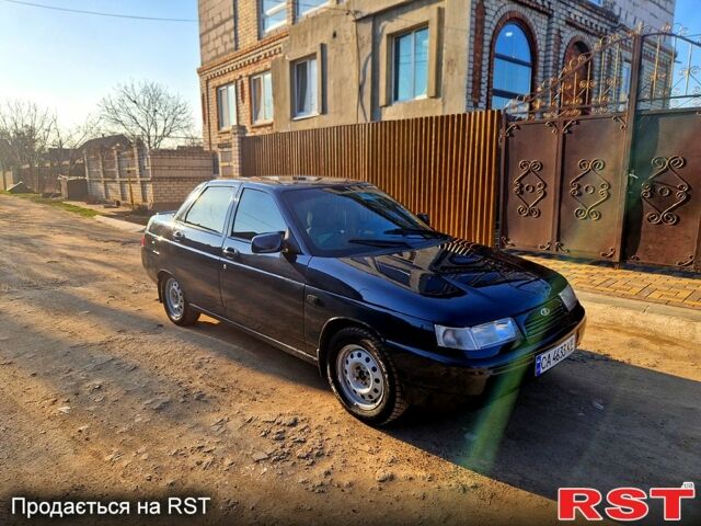 Черный ВАЗ 2110, объемом двигателя 1.6 л и пробегом 190 тыс. км за 2300 $, фото 7 на Automoto.ua