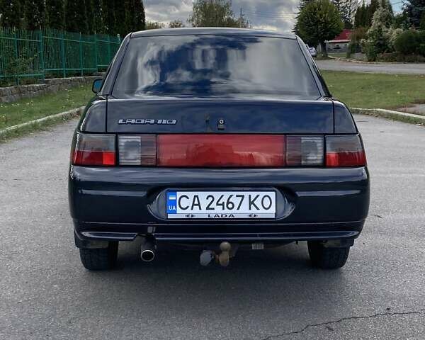 Черный ВАЗ 2110, объемом двигателя 1.6 л и пробегом 260 тыс. км за 2800 $, фото 3 на Automoto.ua