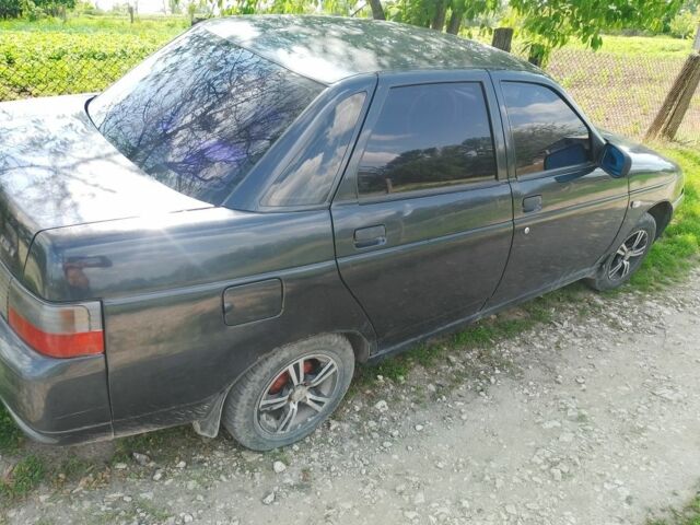 Черный ВАЗ 2110, объемом двигателя 1.6 л и пробегом 250 тыс. км за 1600 $, фото 4 на Automoto.ua