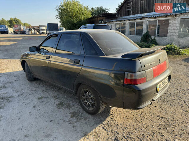 Чорний ВАЗ 2110, об'ємом двигуна 1.6 л та пробігом 250 тис. км за 1200 $, фото 4 на Automoto.ua