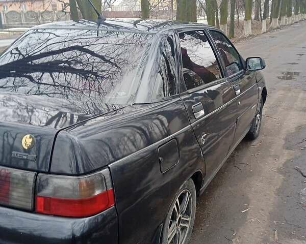 Черный ВАЗ 2110, объемом двигателя 1.6 л и пробегом 244 тыс. км за 2300 $, фото 6 на Automoto.ua