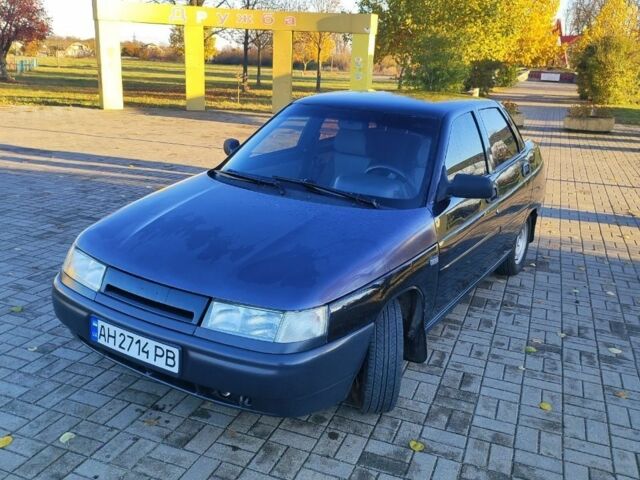 Черный ВАЗ 2110, объемом двигателя 1.6 л и пробегом 195 тыс. км за 1950 $, фото 1 на Automoto.ua