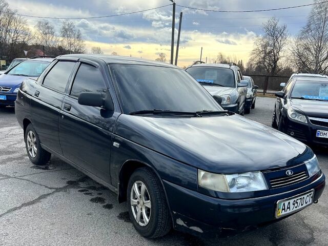 Черный ВАЗ 2110, объемом двигателя 16 л и пробегом 190 тыс. км за 1999 $, фото 1 на Automoto.ua