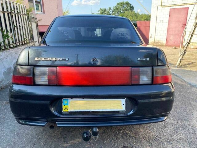 Чорний ВАЗ 2110, об'ємом двигуна 1.6 л та пробігом 160 тис. км за 2200 $, фото 3 на Automoto.ua