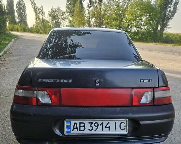 Черный ВАЗ 2110, объемом двигателя 1.6 л и пробегом 115 тыс. км за 2400 $, фото 5 на Automoto.ua