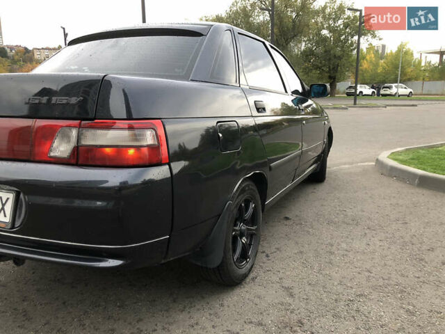 Чорний ВАЗ 2110, об'ємом двигуна 1.6 л та пробігом 220 тис. км за 2450 $, фото 8 на Automoto.ua