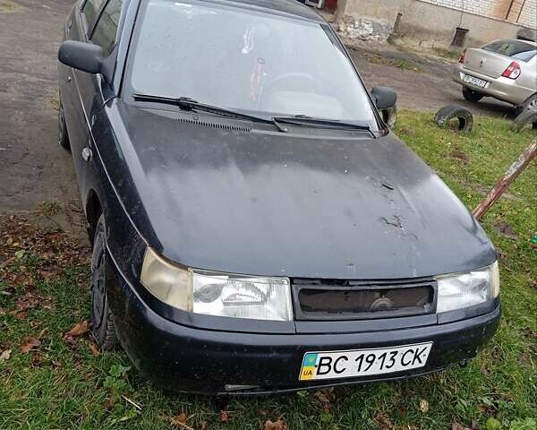 Черный ВАЗ 2110, объемом двигателя 1.6 л и пробегом 220 тыс. км за 1600 $, фото 7 на Automoto.ua