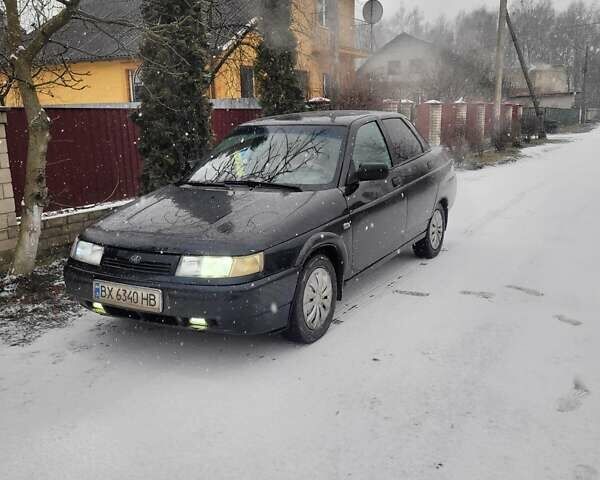 Чорний ВАЗ 2110, об'ємом двигуна 1.6 л та пробігом 200 тис. км за 1349 $, фото 3 на Automoto.ua