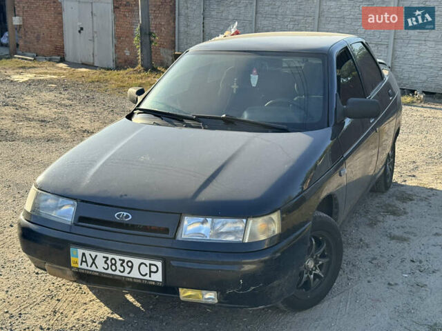 Чорний ВАЗ 2110, об'ємом двигуна 1.6 л та пробігом 250 тис. км за 1200 $, фото 1 на Automoto.ua