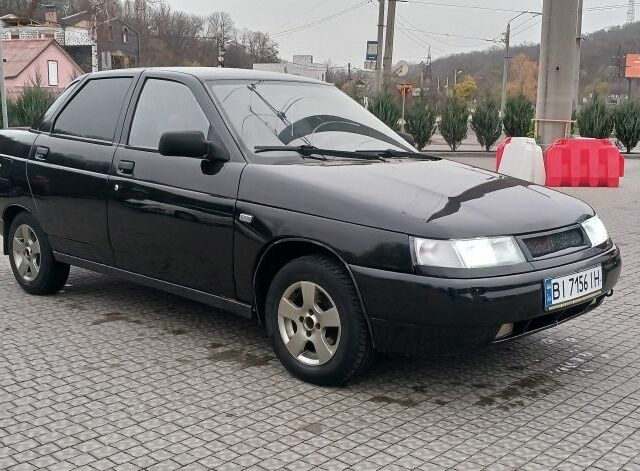 Чорний ВАЗ 2110, об'ємом двигуна 1.6 л та пробігом 150 тис. км за 1350 $, фото 10 на Automoto.ua