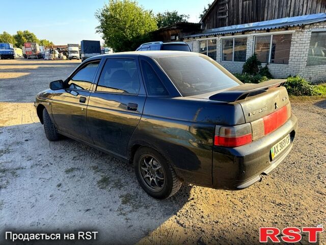 Черный ВАЗ 2110, объемом двигателя 1.6 л и пробегом 250 тыс. км за 1200 $, фото 3 на Automoto.ua