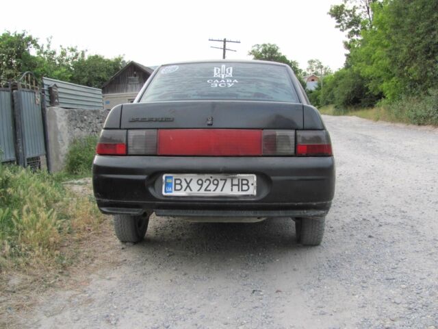 Чорний ВАЗ 2110, об'ємом двигуна 1.6 л та пробігом 150 тис. км за 1200 $, фото 3 на Automoto.ua