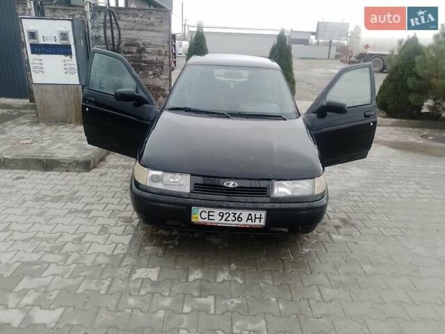 Черный ВАЗ 2110, объемом двигателя 1.6 л и пробегом 221 тыс. км за 1800 $, фото 3 на Automoto.ua