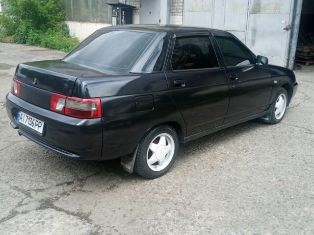 Чорний ВАЗ 2110, об'ємом двигуна 1.6 л та пробігом 200 тис. км за 1500 $, фото 1 на Automoto.ua