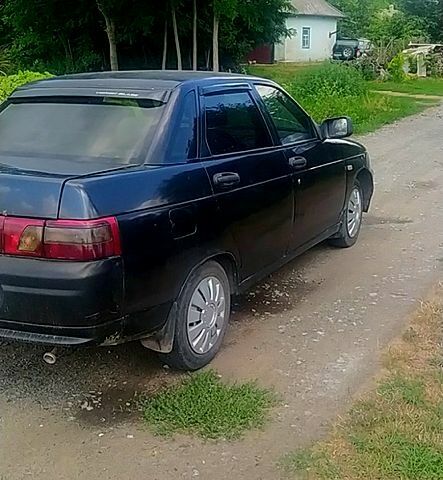 Черный ВАЗ 2110, объемом двигателя 1.6 л и пробегом 178 тыс. км за 1050 $, фото 1 на Automoto.ua