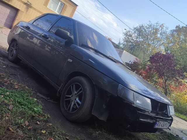 Черный ВАЗ 2110, объемом двигателя 1.6 л и пробегом 215 тыс. км за 2250 $, фото 1 на Automoto.ua