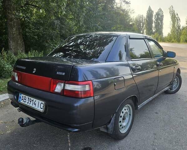 Черный ВАЗ 2110, объемом двигателя 1.6 л и пробегом 115 тыс. км за 2400 $, фото 3 на Automoto.ua