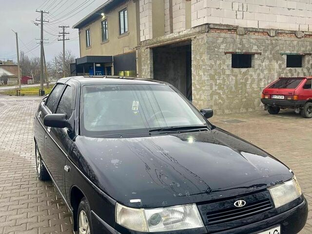 Черный ВАЗ 2110, объемом двигателя 1.6 л и пробегом 304 тыс. км за 2200 $, фото 4 на Automoto.ua
