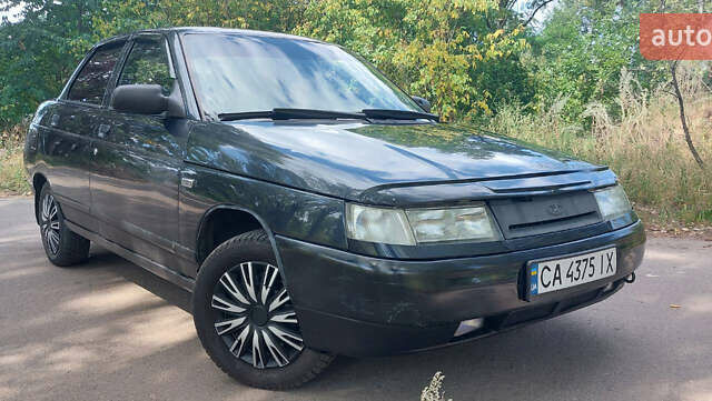 Чорний ВАЗ 2110, об'ємом двигуна 1.6 л та пробігом 182 тис. км за 2150 $, фото 1 на Automoto.ua