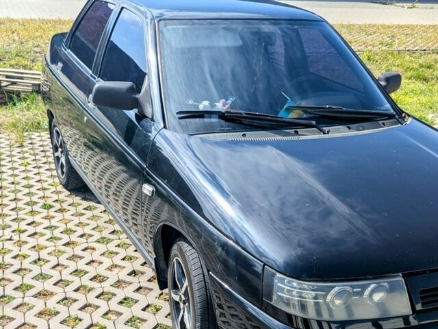 Черный ВАЗ 2110, объемом двигателя 1.6 л и пробегом 197 тыс. км за 2100 $, фото 2 на Automoto.ua