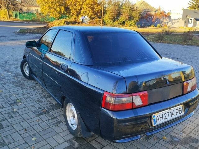 Черный ВАЗ 2110, объемом двигателя 1.6 л и пробегом 195 тыс. км за 1950 $, фото 4 на Automoto.ua