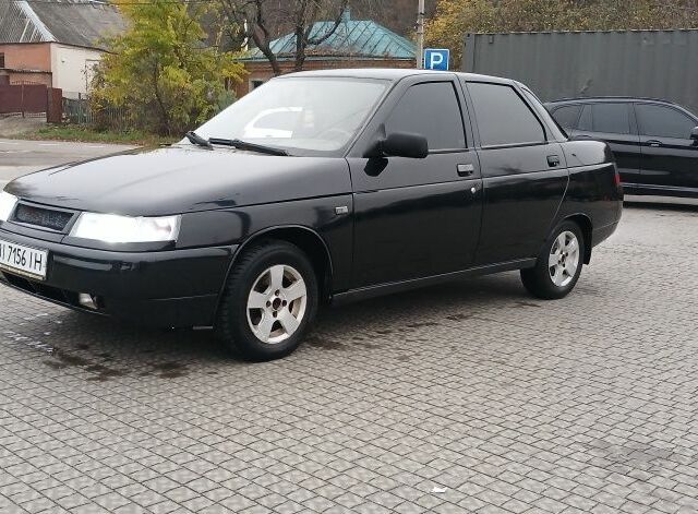 Чорний ВАЗ 2110, об'ємом двигуна 1.6 л та пробігом 150 тис. км за 1350 $, фото 19 на Automoto.ua