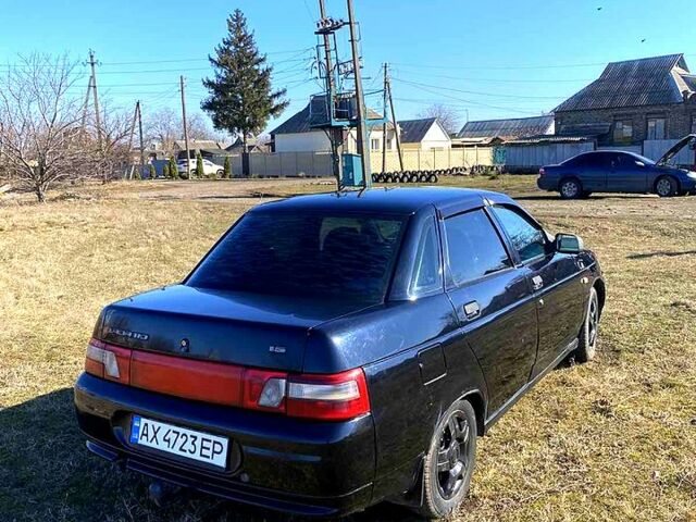 Черный ВАЗ 2110, объемом двигателя 1.6 л и пробегом 180 тыс. км за 1400 $, фото 2 на Automoto.ua