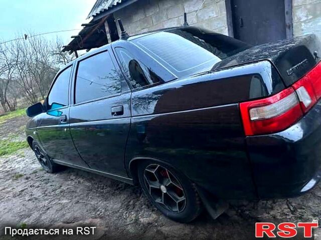 Черный ВАЗ 2110, объемом двигателя 1.6 л и пробегом 200 тыс. км за 2400 $, фото 2 на Automoto.ua