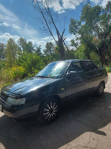 Чорний ВАЗ 2110, об'ємом двигуна 1.6 л та пробігом 182 тис. км за 2150 $, фото 6 на Automoto.ua