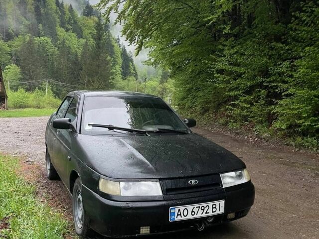 Черный ВАЗ 2110, объемом двигателя 1.6 л и пробегом 122 тыс. км за 1100 $, фото 2 на Automoto.ua