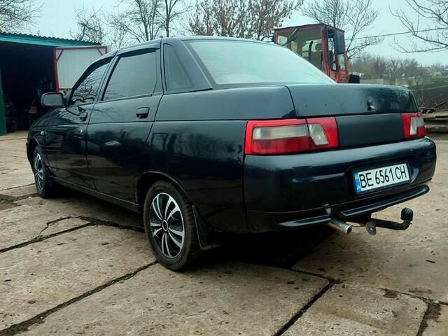 Чорний ВАЗ 2110, об'ємом двигуна 1.6 л та пробігом 261 тис. км за 1800 $, фото 3 на Automoto.ua