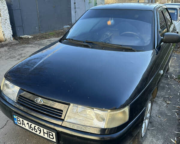 Черный ВАЗ 2110, объемом двигателя 1.6 л и пробегом 207 тыс. км за 2300 $, фото 1 на Automoto.ua